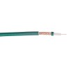 Adaltra KX 6 A Series 100 m KX6 Coaxial Cable 75 Ω, Green, Unterminated KX61