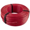 Multimedia Connect Shielded Screened Cat6 Ethernet Cable, 100 m Length, Red PVC Jacket, 7x26 AWG Stranded Copper Conductor