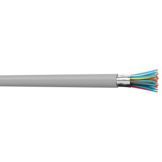 Adaltra 2 Core Telephone Cable 1 x 0.81 mm, Ivory, Grey Sheath, Flame Retardant, 300V, 100 m SYT120G1