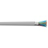 Adaltra 2 Core Telephone Cable 1 x 0.81 mm, Ivory, Grey Sheath, Flame Retardant, 300V, 100 m SYT120G1