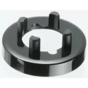 Sifam Nut Cover 11.5 mm Knob Diameter Black Nylon for 6 mm Axial Shaft N110-BLK