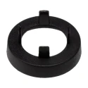 Sifam 15.5 mm Knob Diameter Black Nylon Nut Cover for 6 mm Axial Shaft N150-BLK