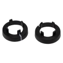 Sifam 15.5 mm Knob Diameter Black Nut Cover Axial N151-BLK