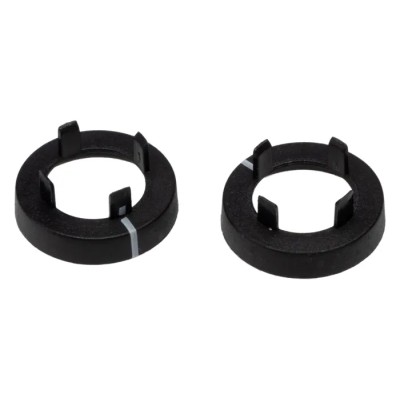 Sifam 15.5 mm Knob Diameter Black Nut Cover Axial N151-BLK