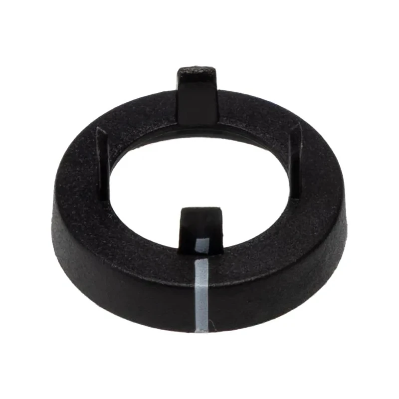 Sifam 15.5 mm Knob Diameter Black Nut Cover Axial N151-BLK