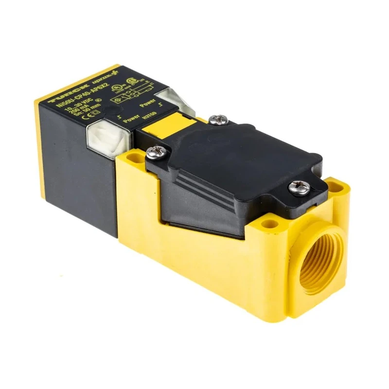 Turck Block Inductive Proximity Sensor M12 PNP 30 V dc 200mA 50 mm Detection NI50U-CP40-AP6X2