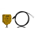 Turck Block Inductive Proximity Sensor, M12 Thread, PNP Output, Uprox Series, 30 V DC, 50 mm Detection BI50U-Q80-AP6X2-H1141