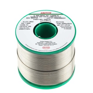 Multicore Lead Free Solder Wire 1 mm Diameter 217 °C Melting Point 500g Malaysia 583732