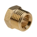 Norgren Brass Tubing Nut for KQ2 Fittings 22 Series 1/4 Inch Tube Size 220010400