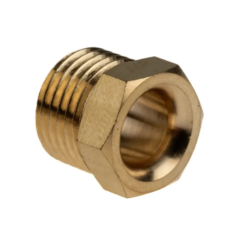 Norgren Brass Tubing Nut for KQ2 Fittings 22 Series 1/4 Inch Tube Size 220010400