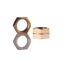 Norgren Brass Pneumatic Tubing Nut G3/8 Thread for KQ2 Fittings Series 22 222F10038