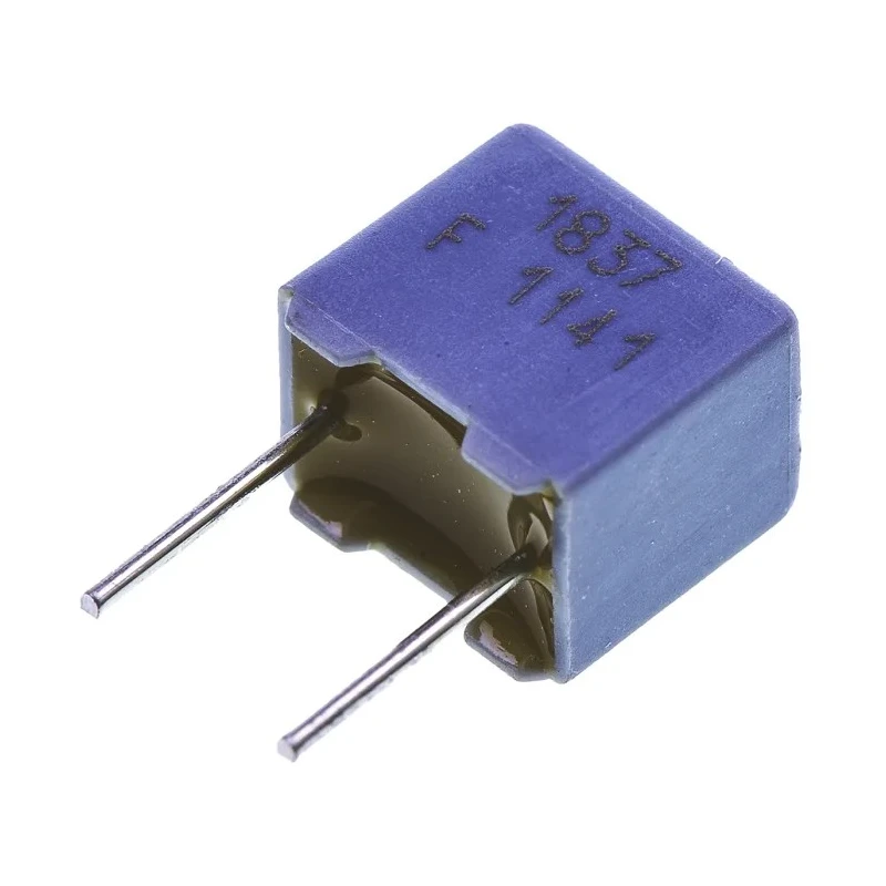 Vishay MKP 1837 Film Capacitor ±1 % Tolerance 22 nF 100 V dc 63 V ac Through Hole MKP1837322011