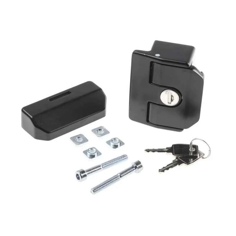 Bosch Rexroth Door Lock Galvanised Steel, Die Cast Zinc 10 mm Slot MGE Series 3842530353