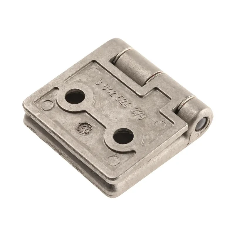 Bosch Rexroth Die Cast Aluminium Door Hinge, Nickel-Plated Finish, Compatible with 45 mm MGE Strut Profile 3842544531