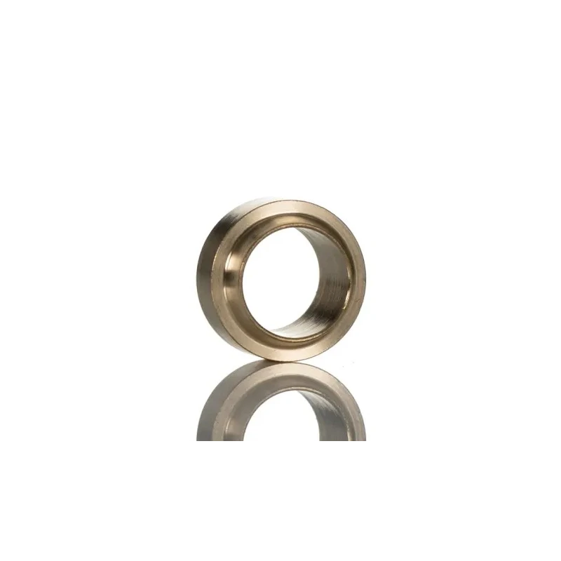 Norgren ENOTS Series Pneumatic Fitting Brass BSP Threaded-to-Tube Connection R 1/8 Male Push In 1/4 in Nickel 221250418