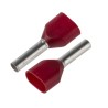 JST TWE Insulated Crimp Bootlace Ferrule Red 8 mm Pin Length 2.3 mm Pin Diameter to 18 AWG Wire Size TWE1-8