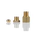 Norgren Pneumatic Fitting Brass BSP Threaded-to-Tube Compression Type ENOTS Series 221250318