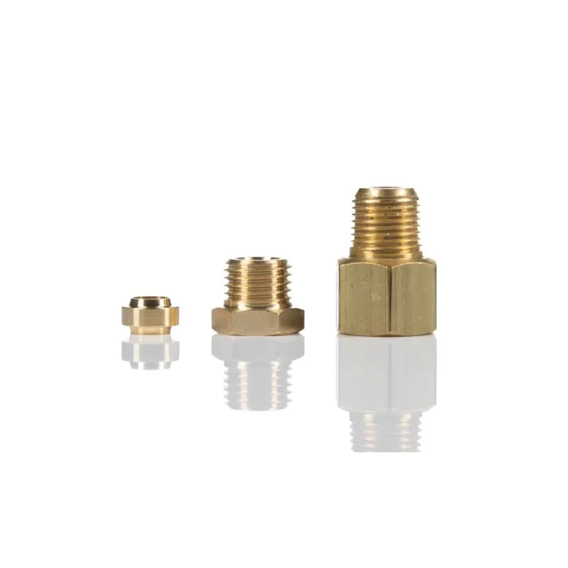 Norgren Pneumatic Fitting Brass BSP Threaded-to-Tube Compression Type ENOTS Series 221250318