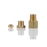 Norgren Pneumatic Fitting Brass BSP Threaded-to-Tube Compression Type ENOTS Series 221250318