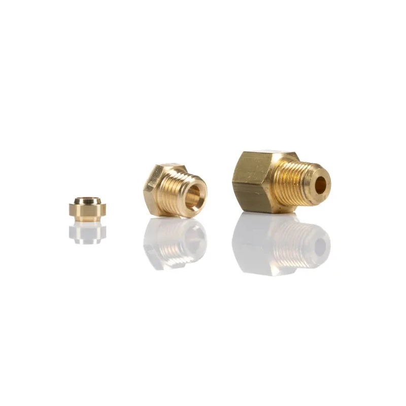 Norgren Pneumatic Fitting Brass BSP Threaded-to-Tube Compression Type ENOTS Series 221250318