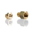 Norgren Pneumatic Fitting Brass BSP Threaded-to-Tube Compression Type ENOTS Series 221250318