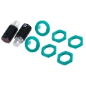 Pepperl + Fuchs Through Beam Photoelectric Sensor Barrel Style 20 m Detection Range PNP Output IP67 GD18/GV18/73/120