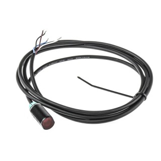 Pepperl + Fuchs Diffuse Photoelectric Sensor Barrel Sensor 200 mm Detection Range PNP Output IP67 GLV18-8-200/115/120