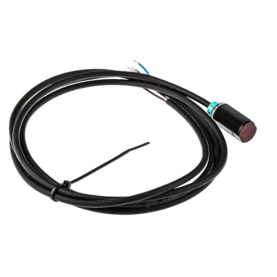Pepperl + Fuchs Retroreflective Photoelectric Sensor Barrel Sensor 6.5 m Detection Range PNP Output IP67 GLV18-6/115/120