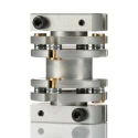 Huco Flexible Coupler 25.6 mm Outer Diameter 36.1 mm Length Bore Size 65 mm Model 470.26.2424