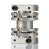 Huco Flexible Coupler 25.6 mm Outer Diameter 36.1 mm Length Bore Size 65 mm Model 470.26.2424