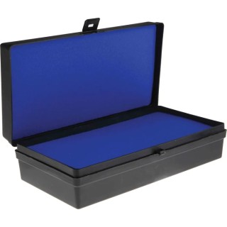 RS PRO Plastic Transit Case Black Polypropylene 280x145x78 mm 230-374