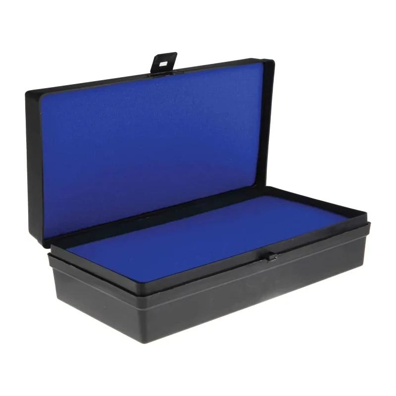 RS PRO Plastic Transit Case Black Polypropylene 280x145x78 mm 230-374