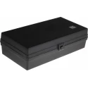 RS PRO Plastic Transit Case Black Polypropylene 280x145x78 mm 230-374