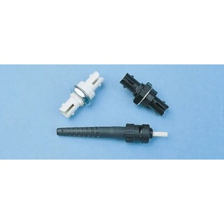 Amphenol Fiber Optics Fibre Optic Connector 953 Series ST UPC Multimode Simplex 0.35dB Insertion Loss 953 101 5010