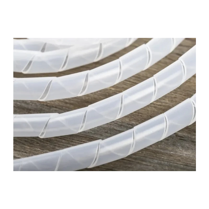 RS PRO Polyethylene Spiral Cable Wrap 3m Length, 12mm Cable Diameter, Maximum Bundle Diameter 32mm 227-980