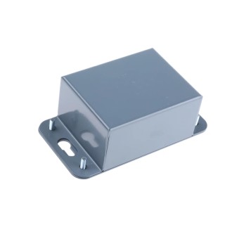RS PRO Grey Cold Rolled Steel Instrument Case 42 mm x 65 mm x 85 mm 232-125