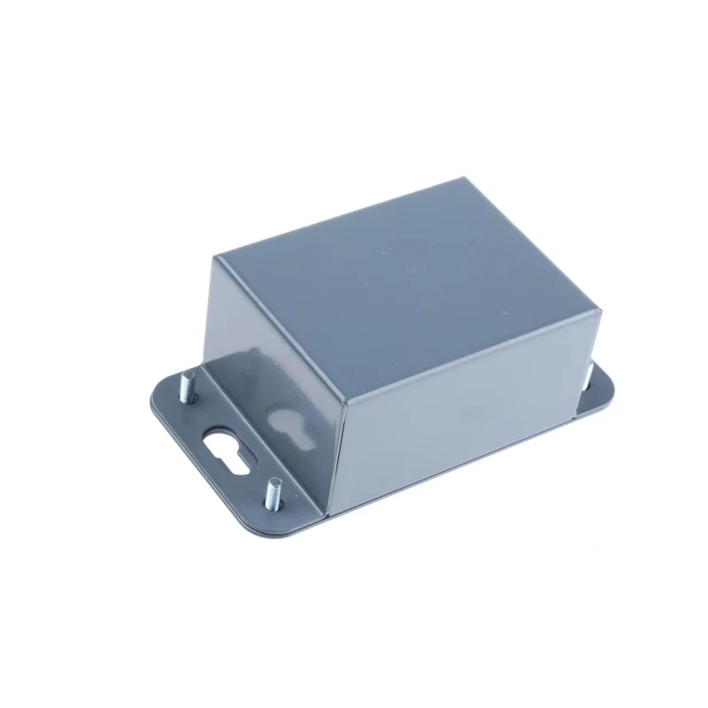 RS PRO Grey Cold Rolled Steel Instrument Case 42 mm x 65 mm x 85 mm 232-125