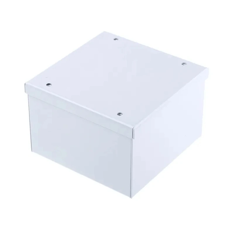 RS PRO Grey Cold Rolled Steel Instrument Case 80 mm x 120 mm x 120 mm 232-226
