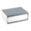 RS PRO Grey Cold Rolled Steel Instrument Case 76 mm x 152 mm x 204 mm 232-232
