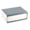 RS PRO Grey Cold Rolled Steel Instrument Case 76 mm x 152 mm x 204 mm 232-232