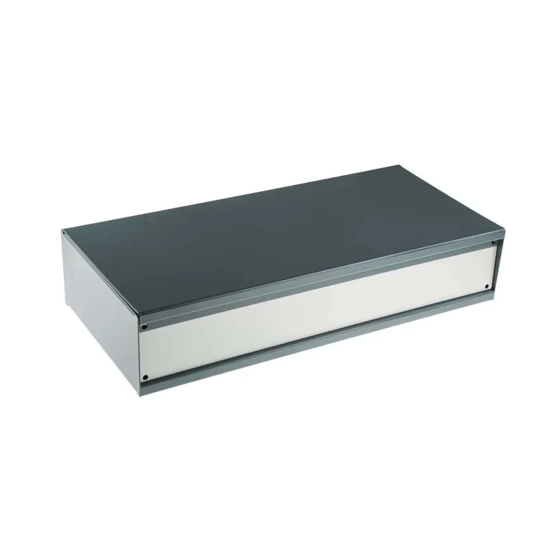 RS PRO Grey Aluminium Steel Instrument Case 88 mm Height 432 mm Length 200 mm Width 232-298
