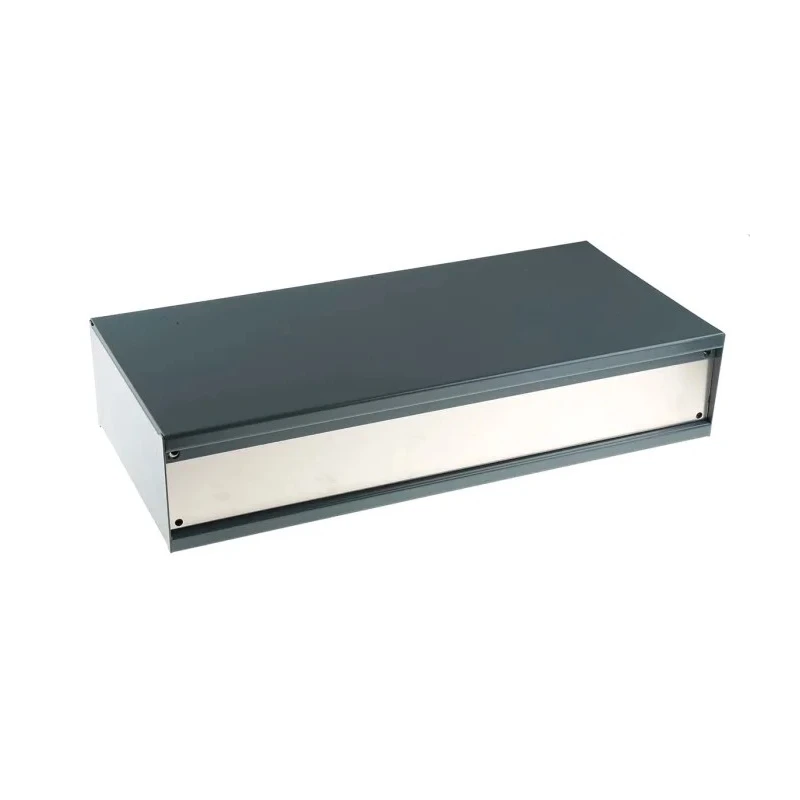 RS PRO Grey Aluminium Steel Instrument Case 88 mm Height 432 mm Length 200 mm Width 232-298