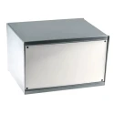 RS PRO Grey Cold Rolled Steel Instrument Case 159 mm x 254 mm x 197 mm 232-311