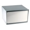 RS PRO Grey Cold Rolled Steel Instrument Case 159 mm x 254 mm x 197 mm 232-311