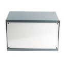 RS PRO Grey Cold Rolled Steel Instrument Case 159 mm x 254 mm x 197 mm 232-311