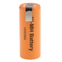 Panasonic 1.2 V NiMH Rechargeable Battery, 2.04 Ah, 17 mm Diameter HHR-200A-1Z
