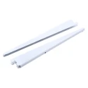 RS PRO Steel White Wall Mount Bracket 370mm x 370mm 231-434