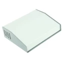 Hammond 515 Series Grey Aluminium, Steel Desktop Enclosure Sloped Front 193 mm x 159 mm x 58 mm 515-0930