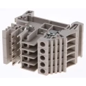 Weidmüller W Series 1-Contact Male Interface Module Clamping Yoke Connector DIN Rail Mount 16A 250V 1577340000