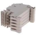 Weidmüller W Series 1-Contact Male Interface Module Clamping Yoke Connector DIN Rail Mount 16A 250V 1577340000